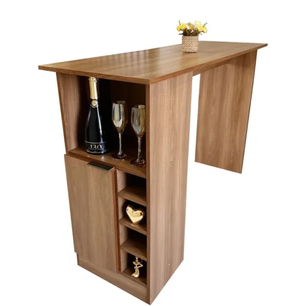 Bancada para Cozinha com Adega 1 Porta com Prateleira - Imagem 3